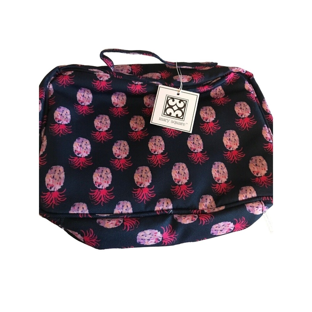 Mary Square‎ Water Resistant Soft Cooler Insulated Lunch Bag Tote Pinapple